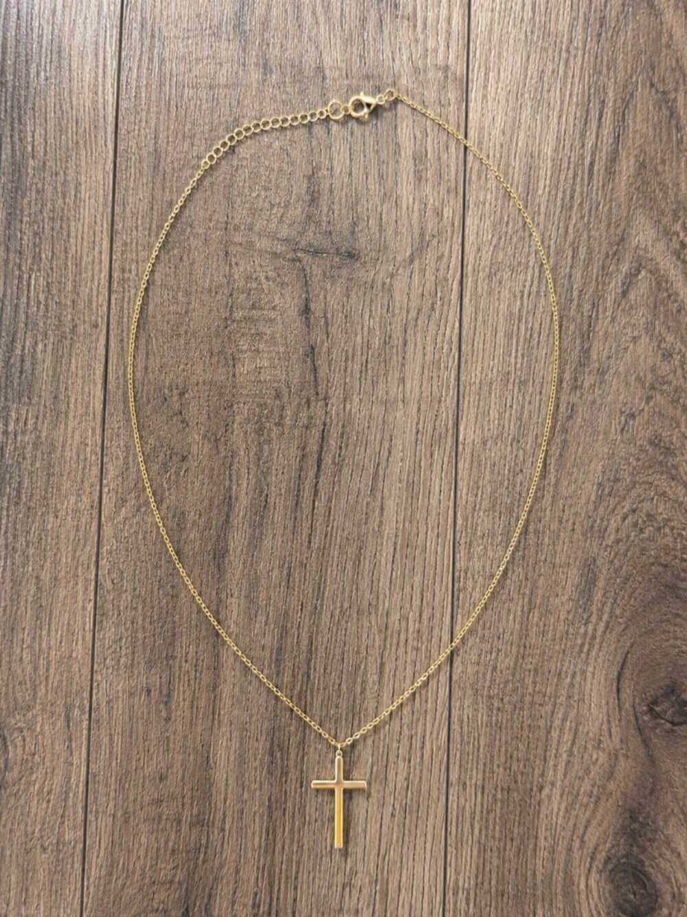 Gold Cross Necklace